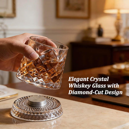Aurum™ Rotating Whiskey Glass
