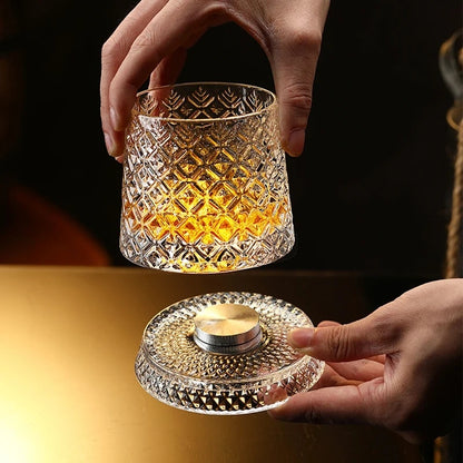 Aurum™ Rotating Whiskey Glass